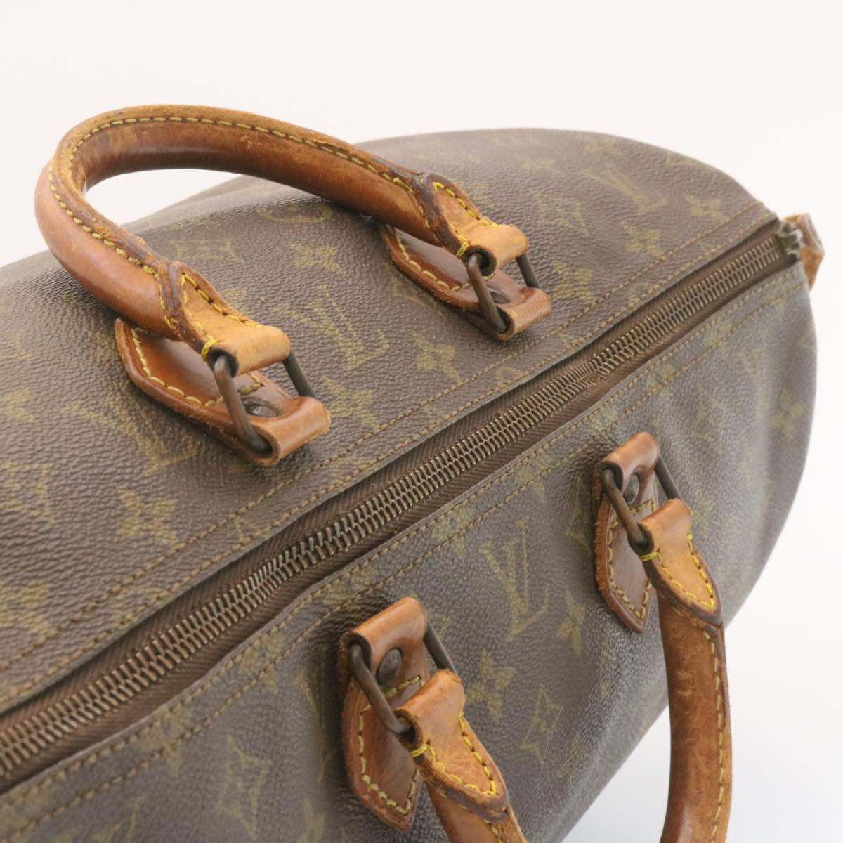 LOUIS VUITTON Monogram Speedy 40 Hand Bag M41522 LV Auth yk2538