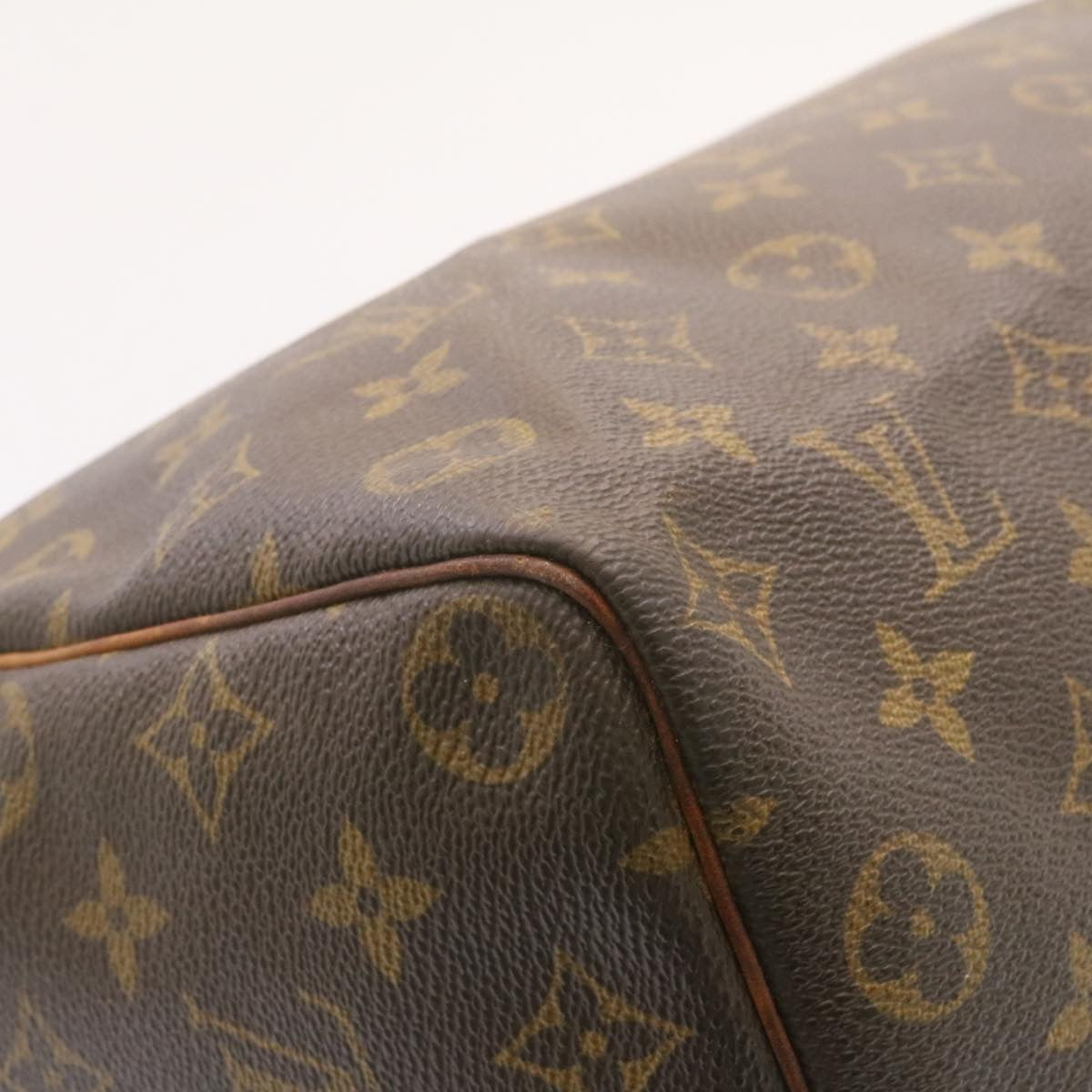 LOUIS VUITTON Monogram Speedy 35 Handbag M41524 LV Auth yk2544