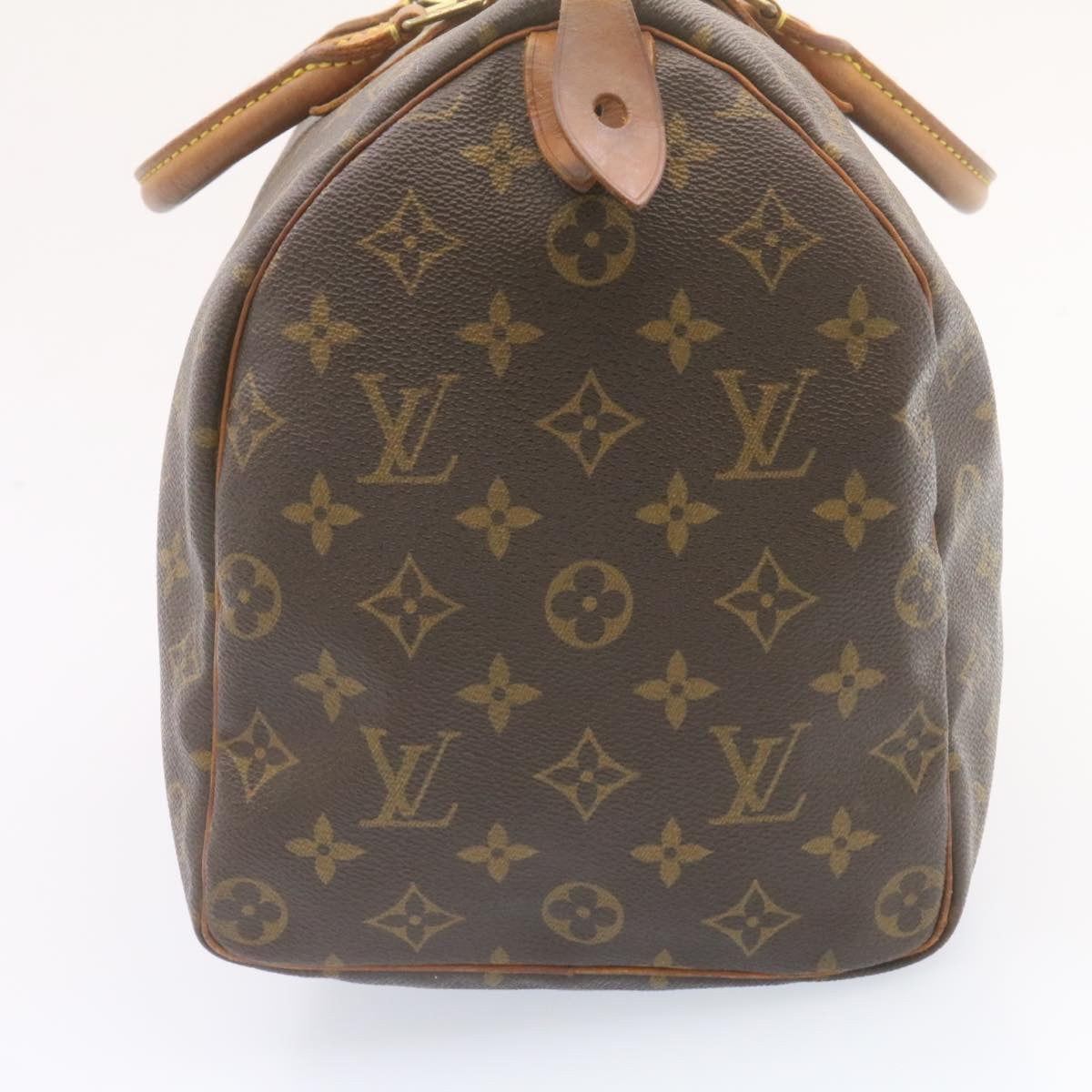 LOUIS VUITTON Monogram Speedy 35 Handbag M41524 LV Auth yk2544