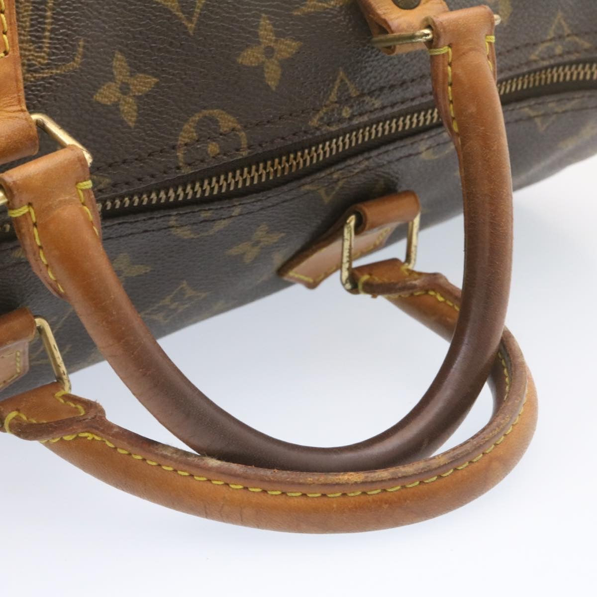 LOUIS VUITTON Monogram Speedy 35 Handbag M41524 LV Auth yk2544