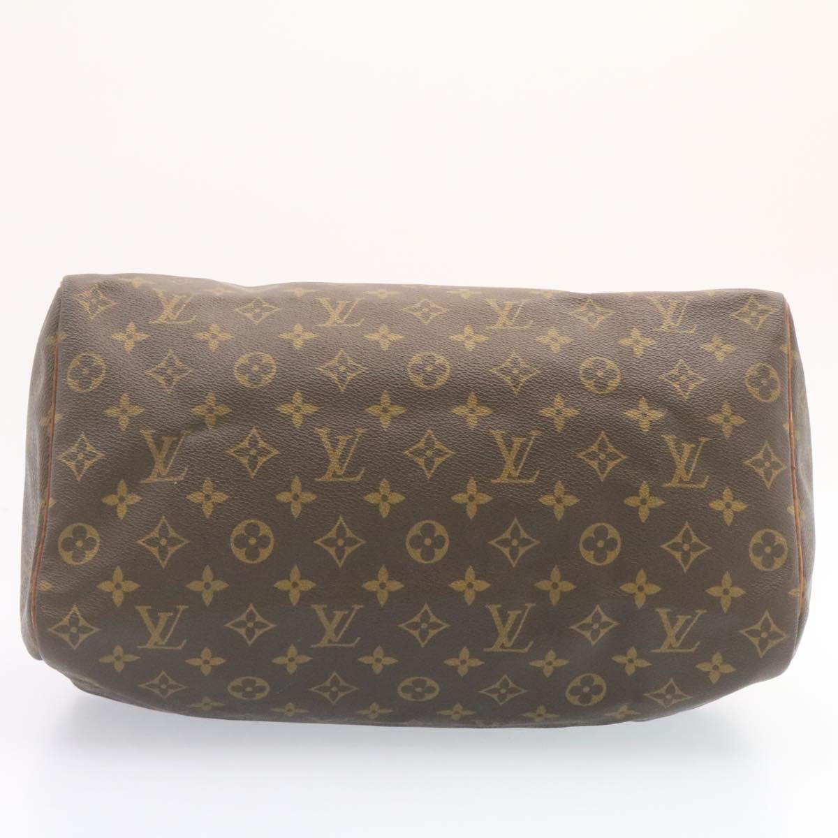 LOUIS VUITTON Monogram Speedy 35 Handbag M41524 LV Auth yk2544