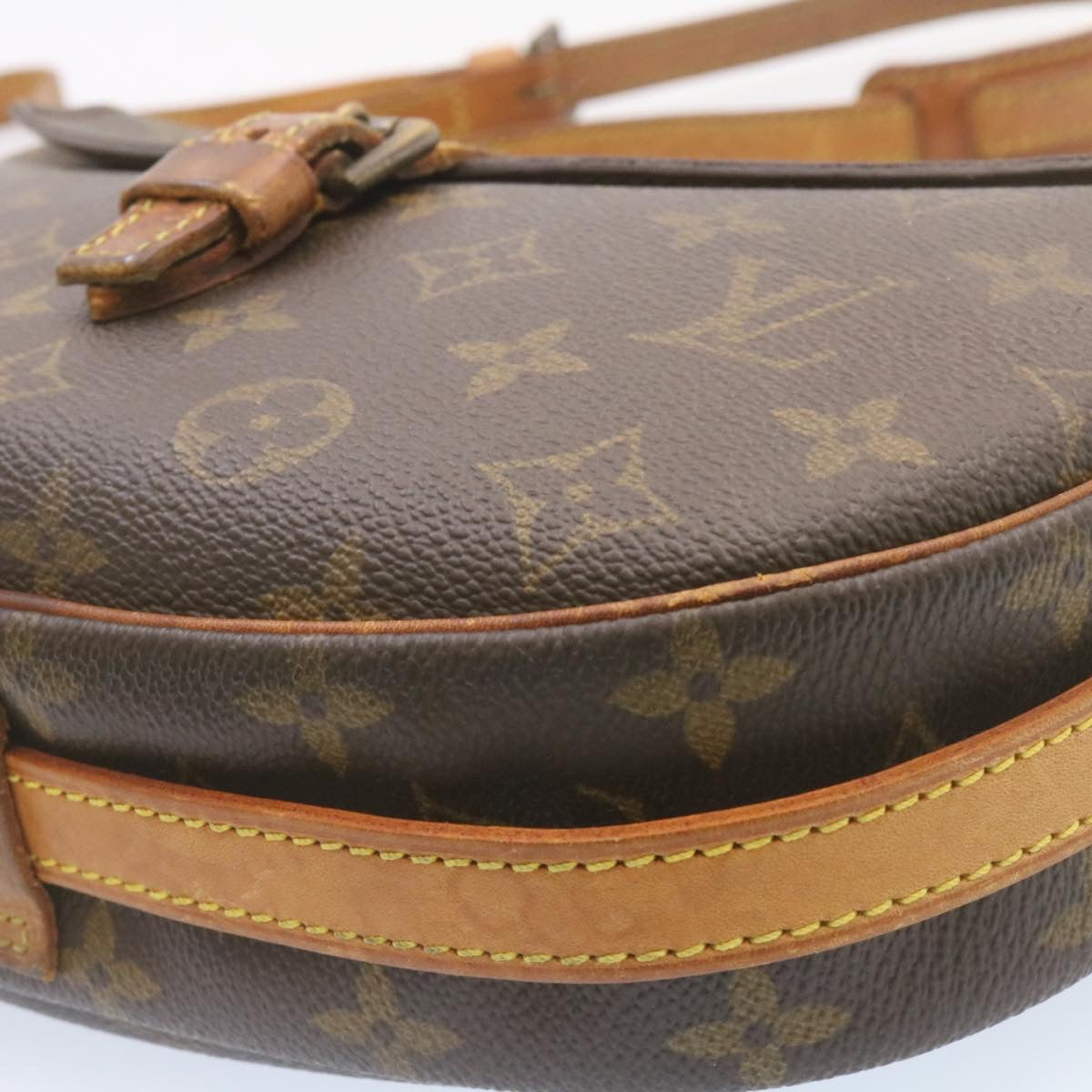 LOUIS VUITTON Monogram Jeune Fille MM Shoulder Bag M51226 LV Auth yk2565