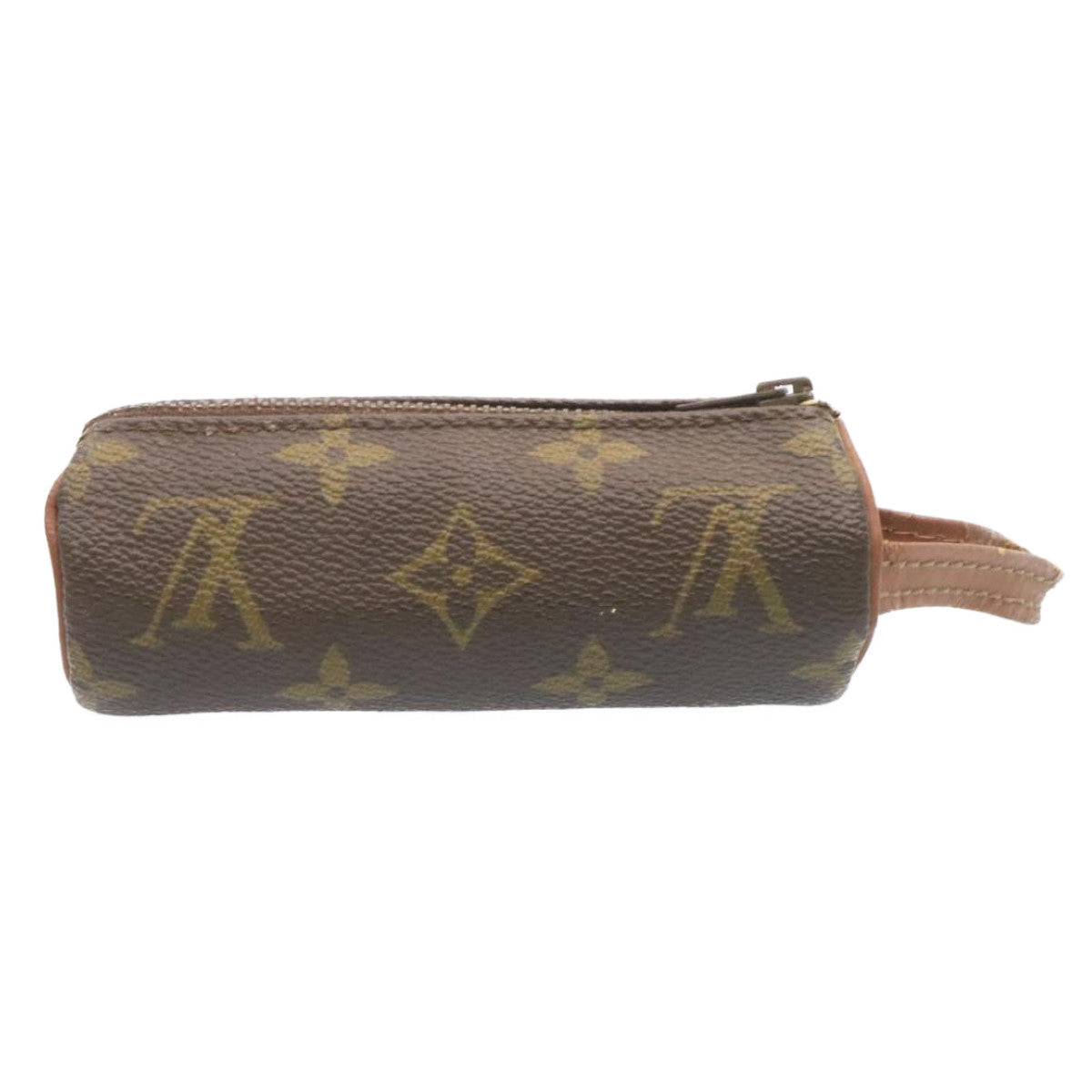 LOUIS VUITTON Monogram Etui 3 Ball de Golf Ball Case Pouch M58249 LV Auth yk2866