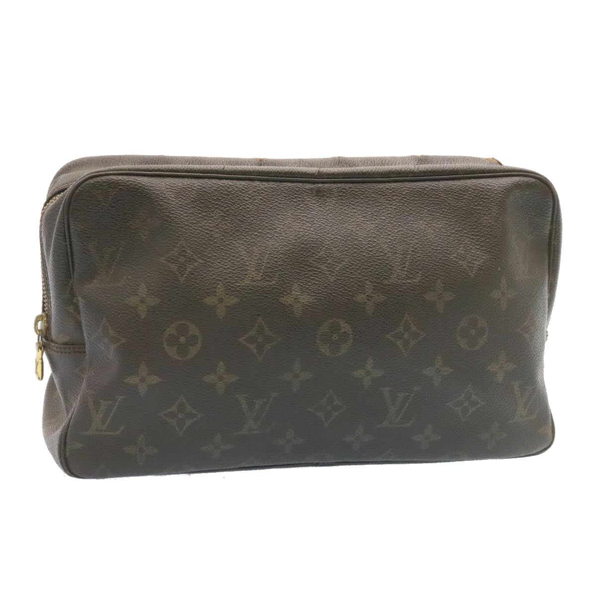 LOUIS VUITTON Monogram Trousse Toilette 28 Clutch Bag M47522 LV Auth yk2883