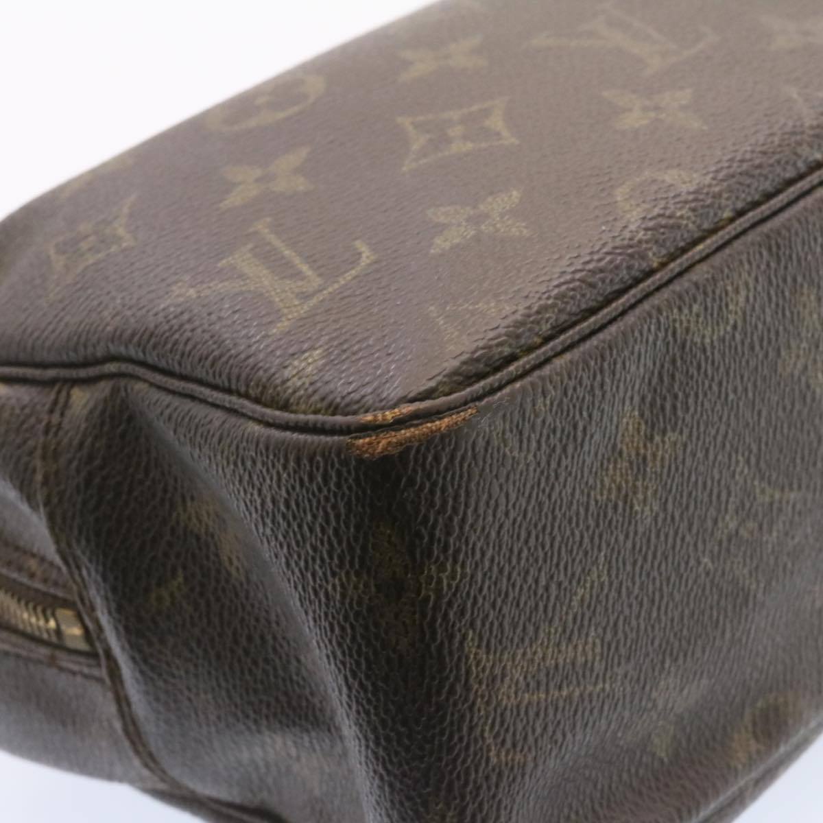 LOUIS VUITTON Monogram Trousse Toilette 28 Clutch Bag M47522 LV Auth yk2883