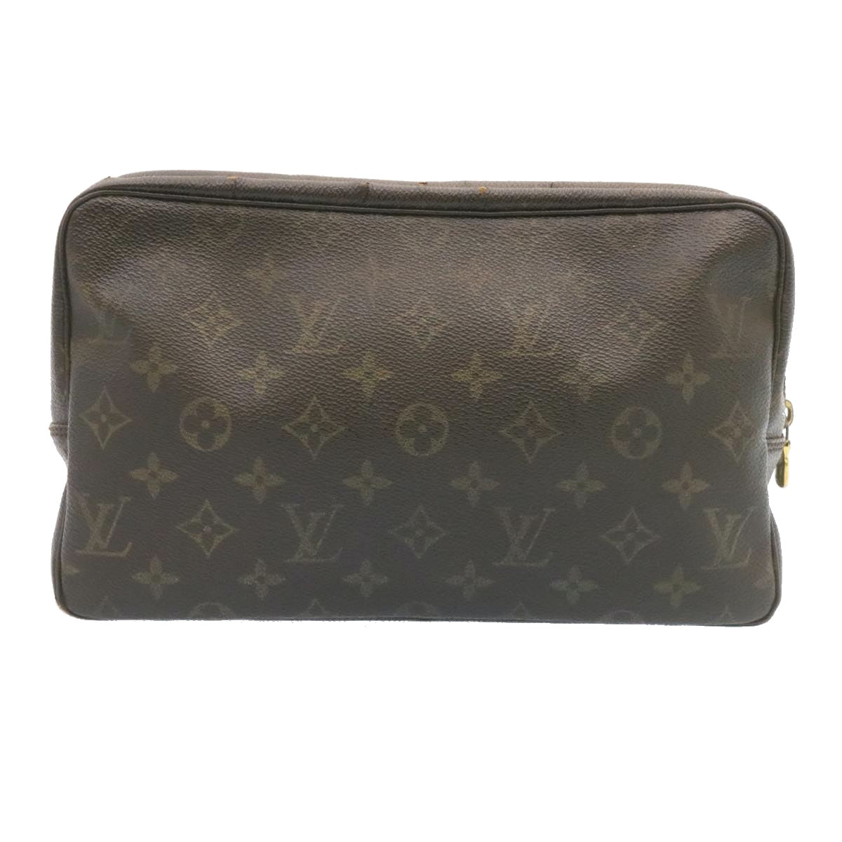 LOUIS VUITTON Monogram Trousse Toilette 28 Clutch Bag M47522 LV Auth yk2883