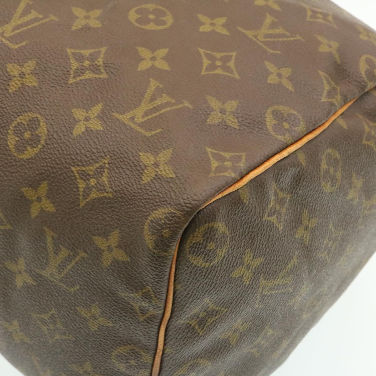 LOUIS VUITTON Monogram Speedy 40 Hand Bag M41522 LV Auth yk2970