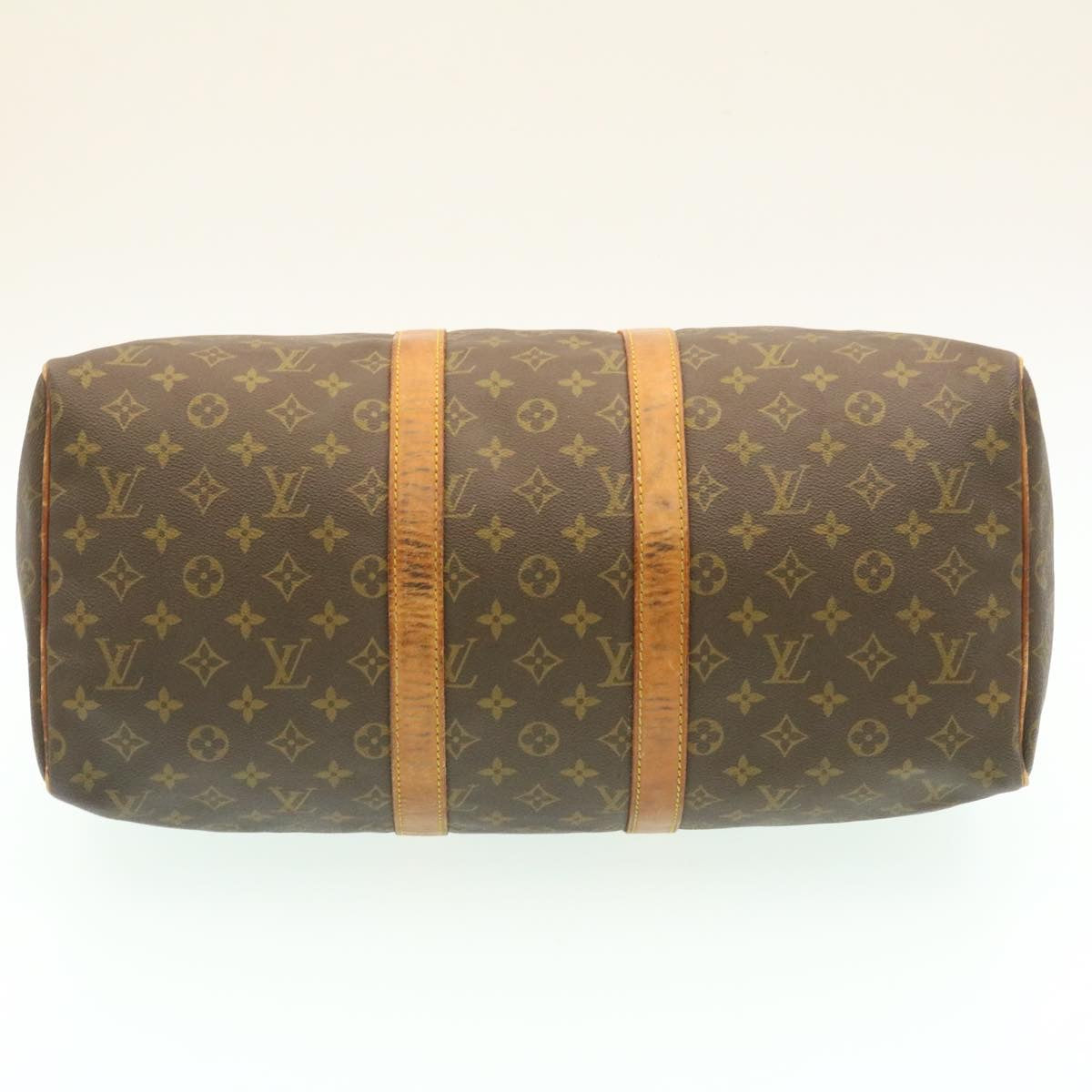 LOUIS VUITTON Monogram Keepall 45 Boston Bag M41428 LV Auth yk2991