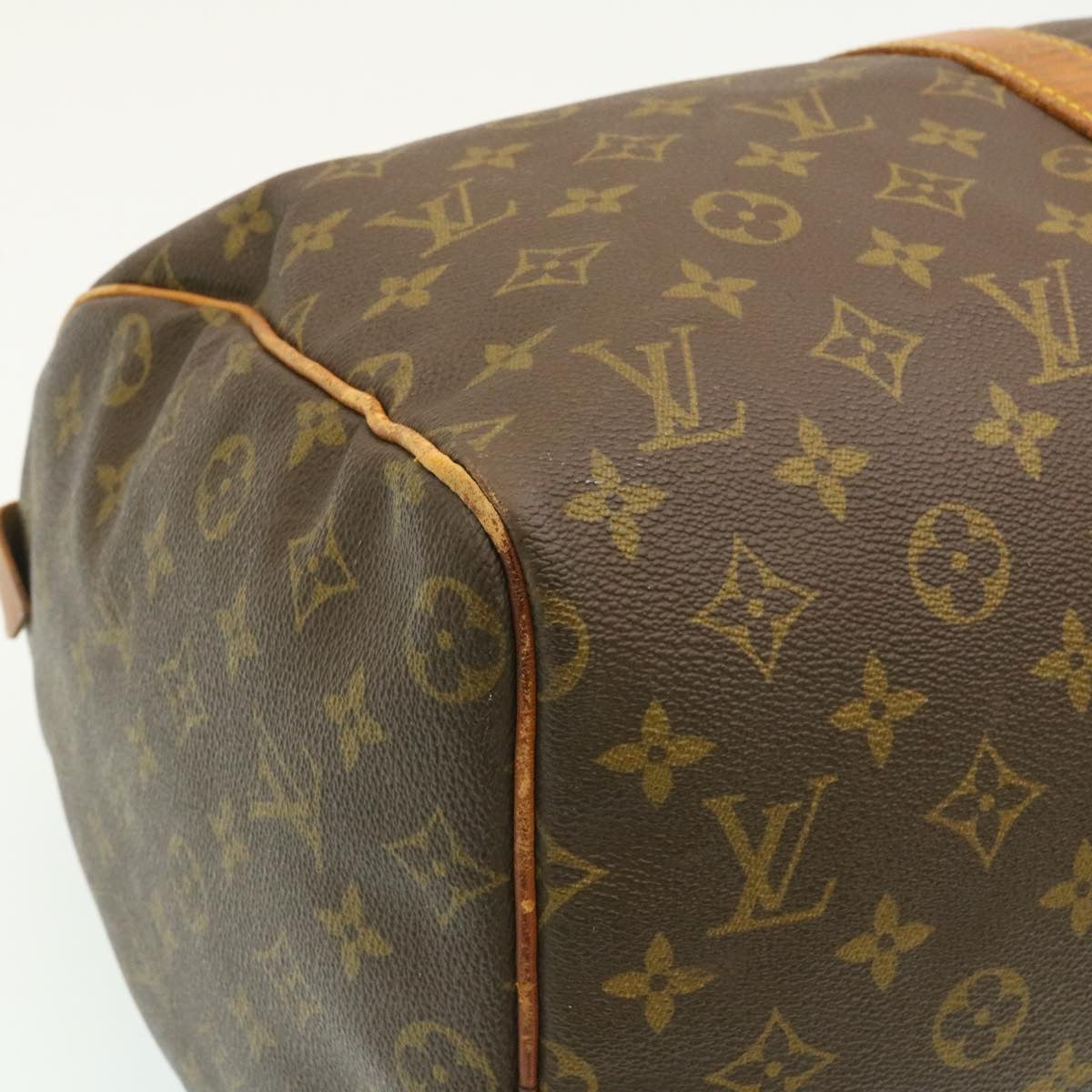 LOUIS VUITTON Monogram Keepall 45 Boston Bag M41428 LV Auth yk2991