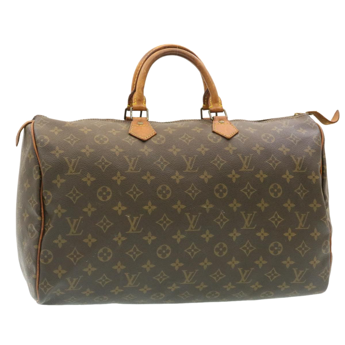 LOUIS VUITTON Monogram Speedy 40 Hand Bag M41522 LV Auth yk3048