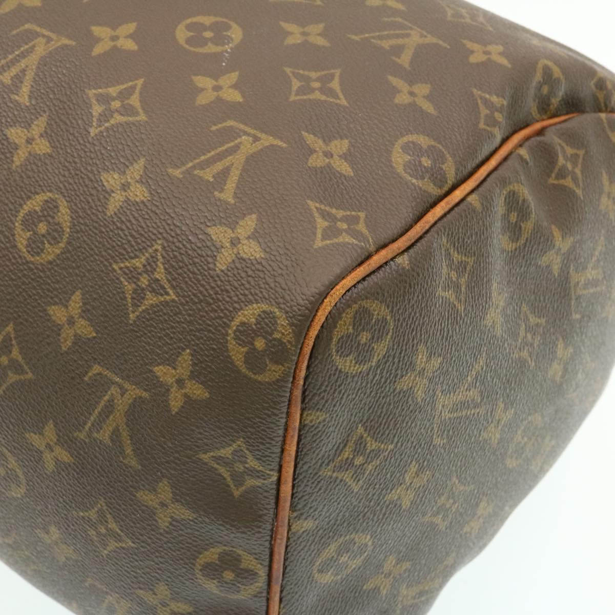 LOUIS VUITTON Monogram Speedy 40 Hand Bag M41522 LV Auth yk3048