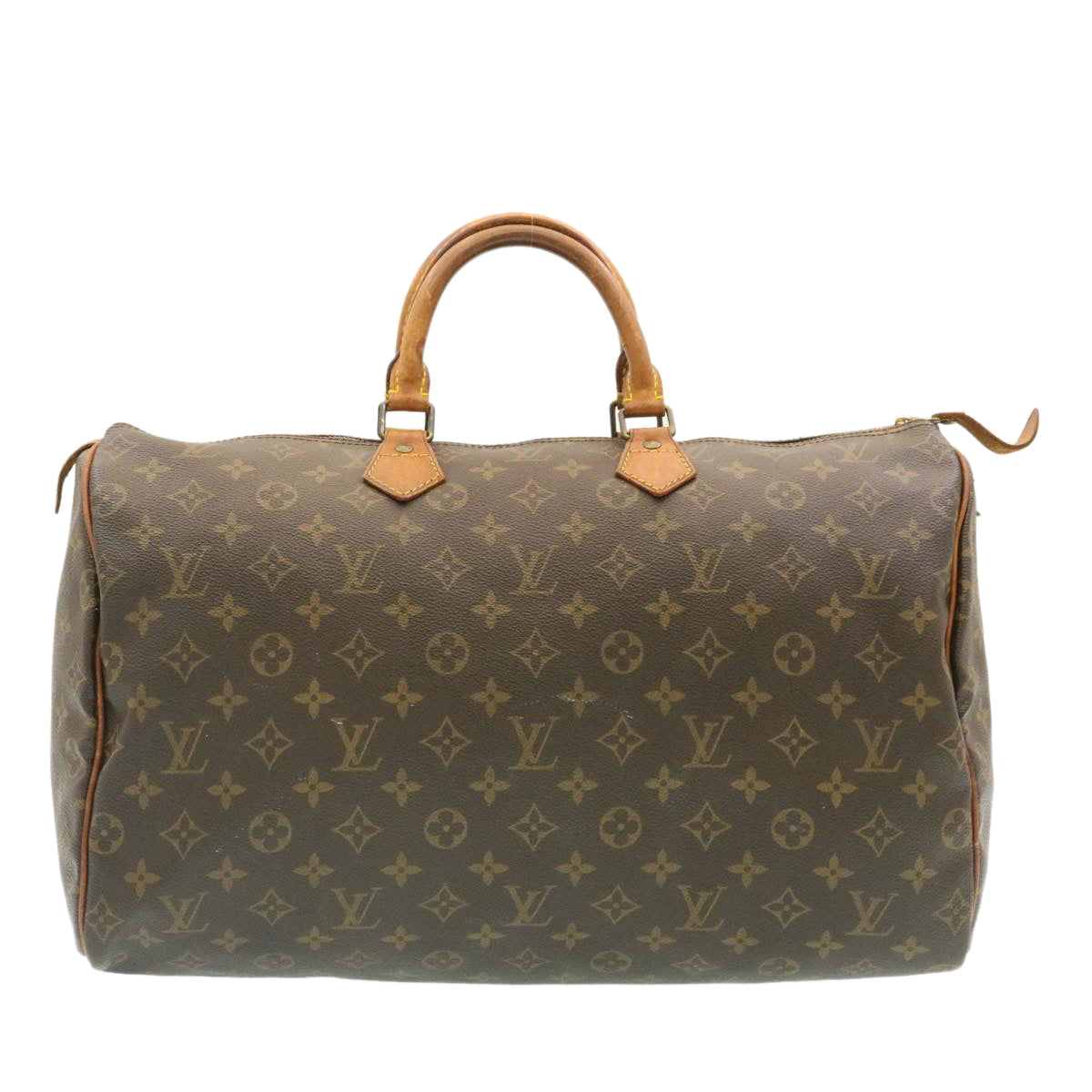 LOUIS VUITTON Monogram Speedy 40 Hand Bag M41522 LV Auth yk3048