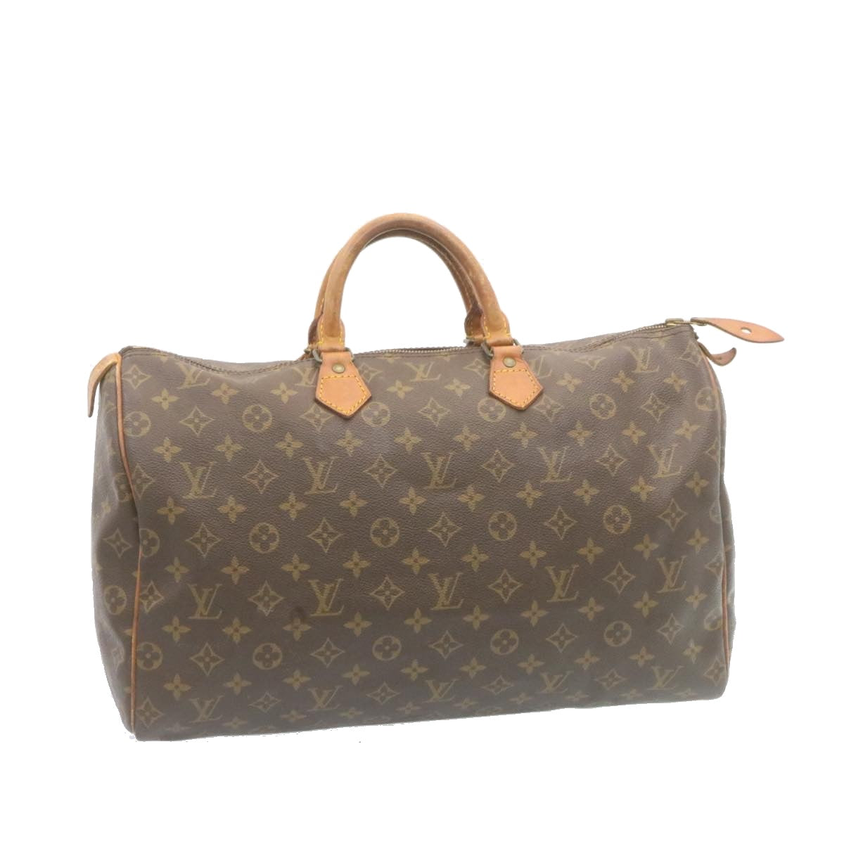 LOUIS VUITTON Monogram Speedy 40 Hand Bag M41522 LV Auth yk3548