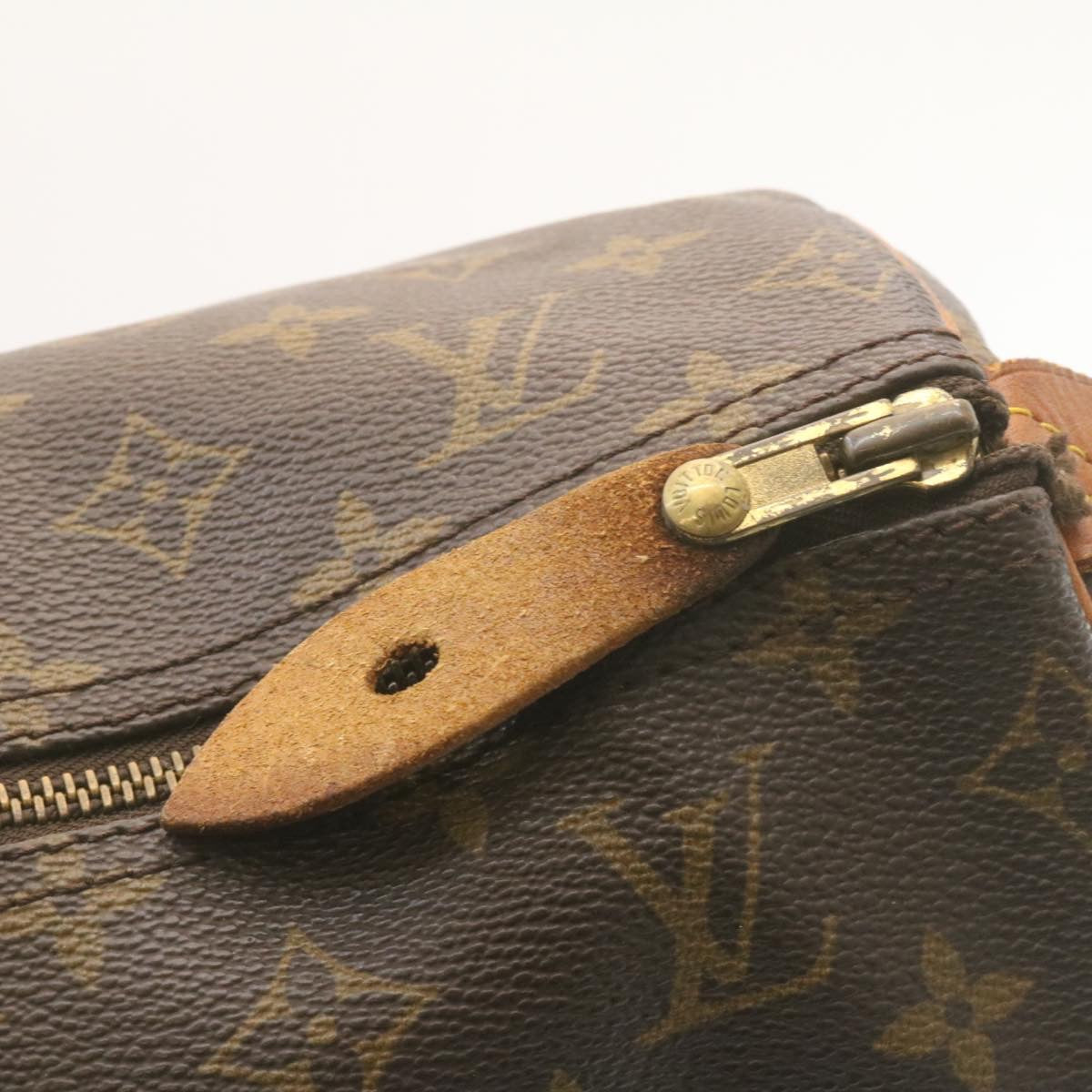 LOUIS VUITTON Monogram Speedy 40 Hand Bag M41522 LV Auth yk3548