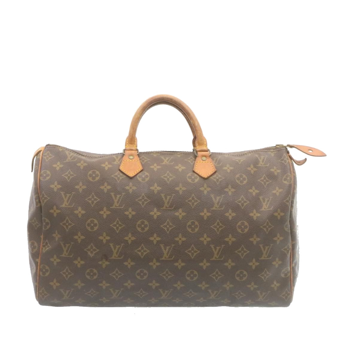 LOUIS VUITTON Monogram Speedy 40 Hand Bag M41522 LV Auth yk3548