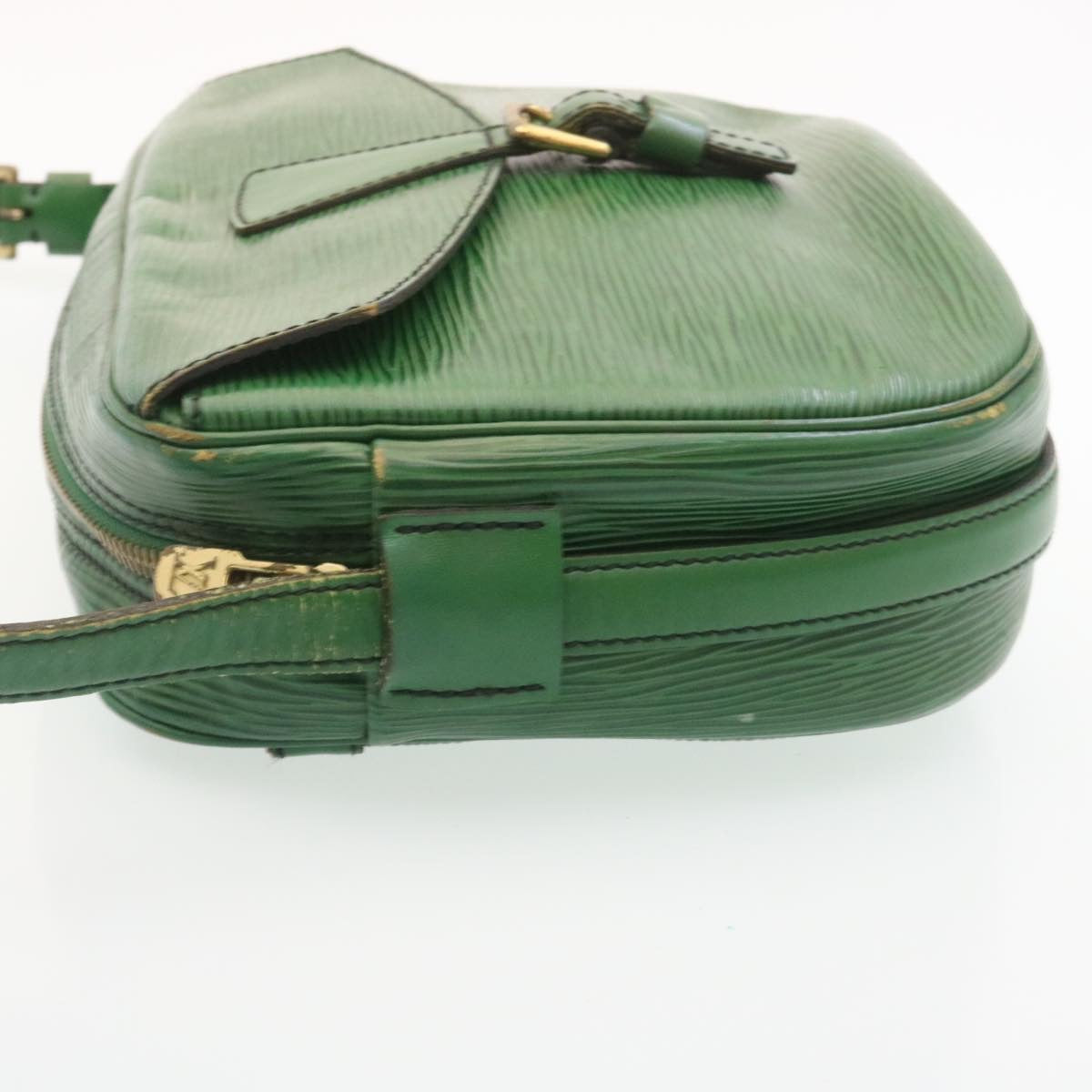 LOUIS VUITTON Epi Jeune Fille MM Shoulder Bag Green M52154 LV Auth yk3606