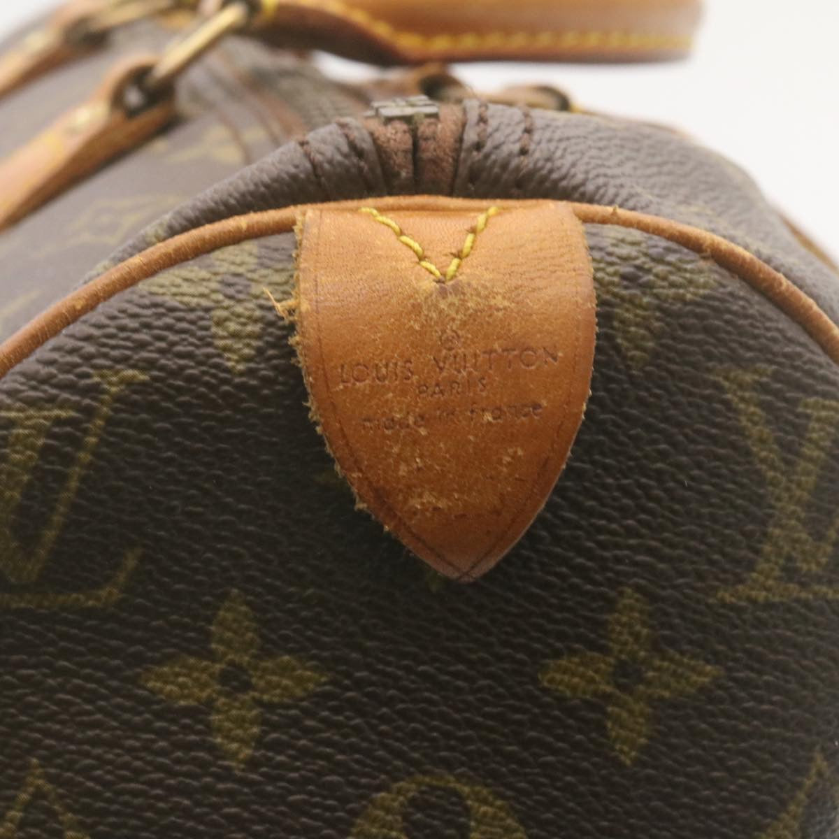 LOUIS VUITTON Monogram Speedy 40 Hand Bag M41522 LV Auth yk3736