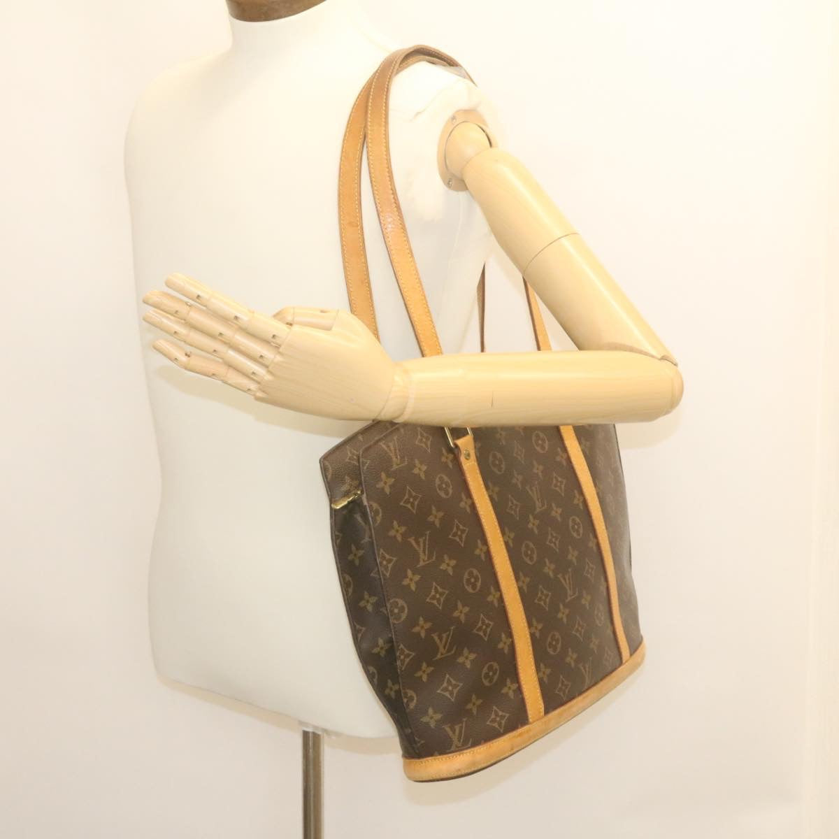 LOUIS VUITTON Monogram Babylone Tote Bag M51102 LV Auth yk3866