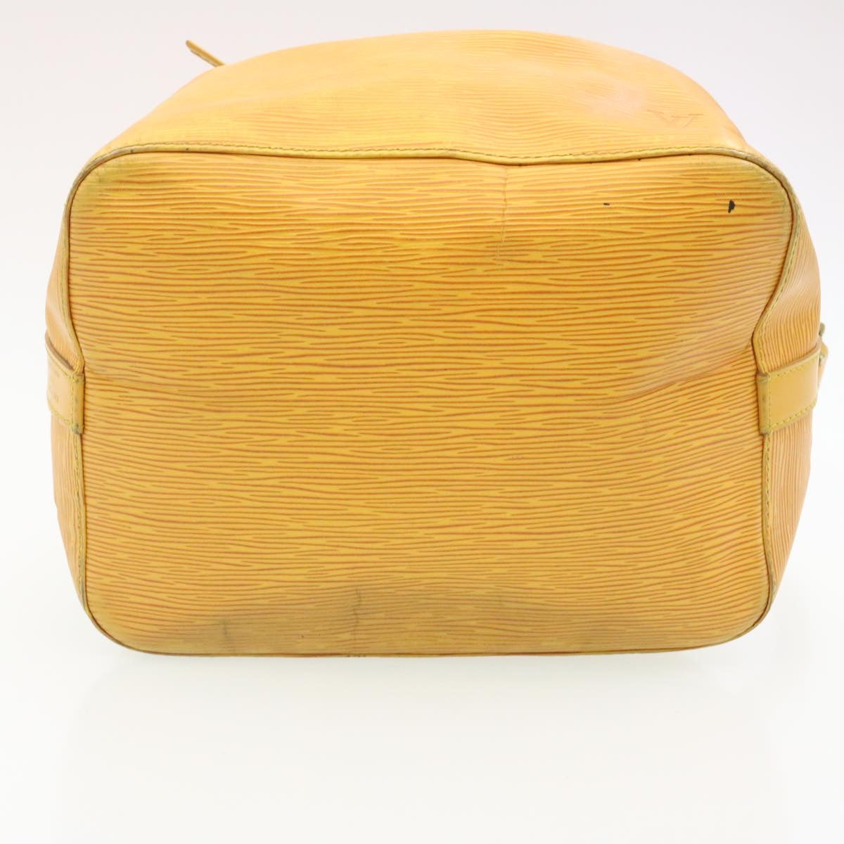 LOUIS VUITTON Epi Petit Noe Shoulder Bag Yellow M44109 LV Auth yk3979