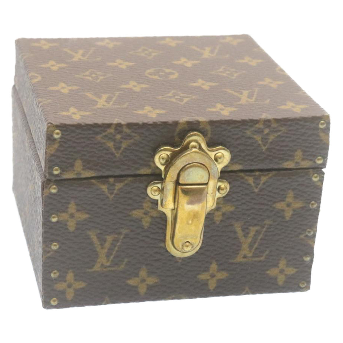 LOUIS VUITTON Monogram Eccrine Declaration Jewelry Box M21010 LV Auth yk3993