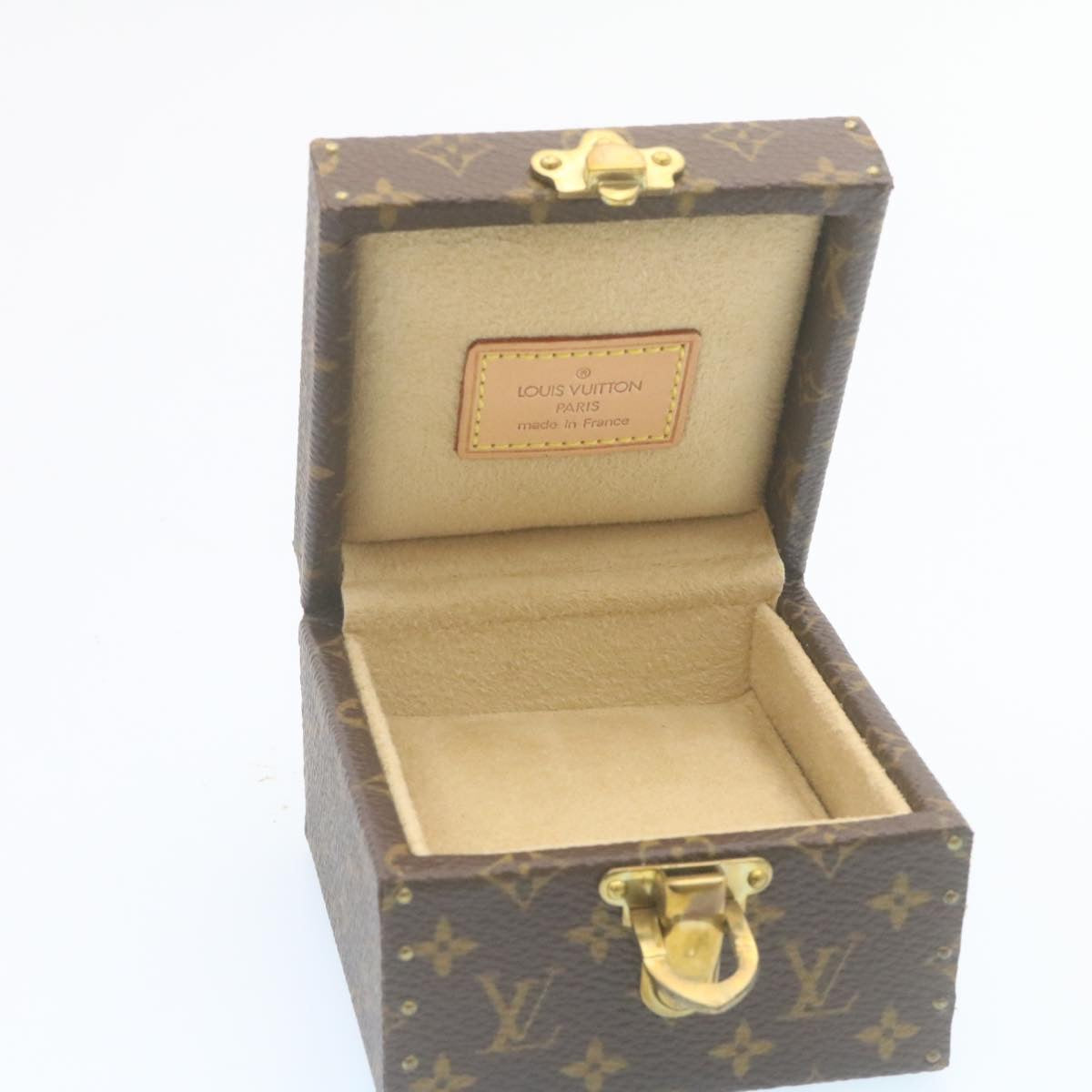 LOUIS VUITTON Monogram Eccrine Declaration Jewelry Box M21010 LV Auth yk3993