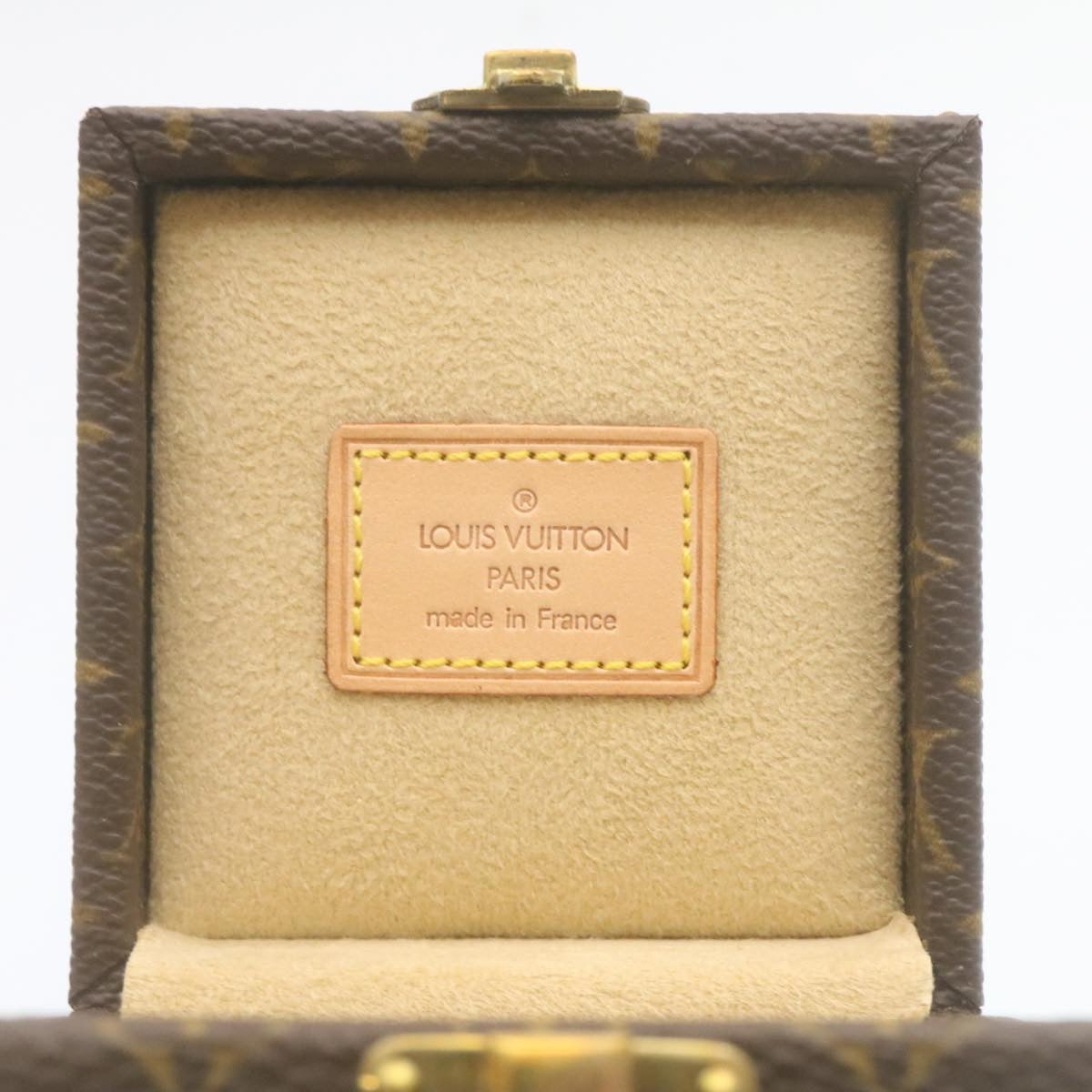 LOUIS VUITTON Monogram Eccrine Declaration Jewelry Box M21010 LV Auth yk3993