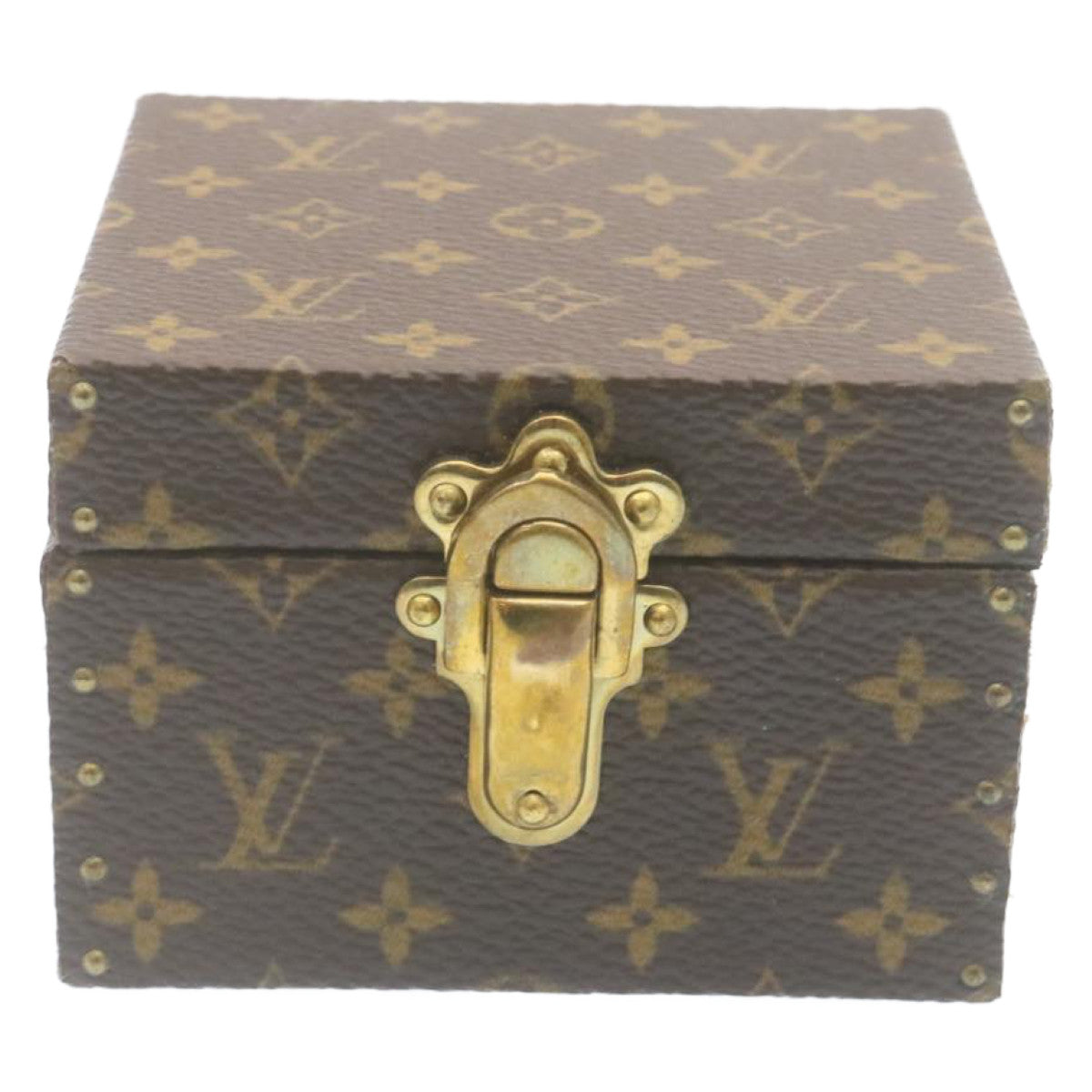 LOUIS VUITTON Monogram Eccrine Declaration Jewelry Box M21010 LV Auth yk3993