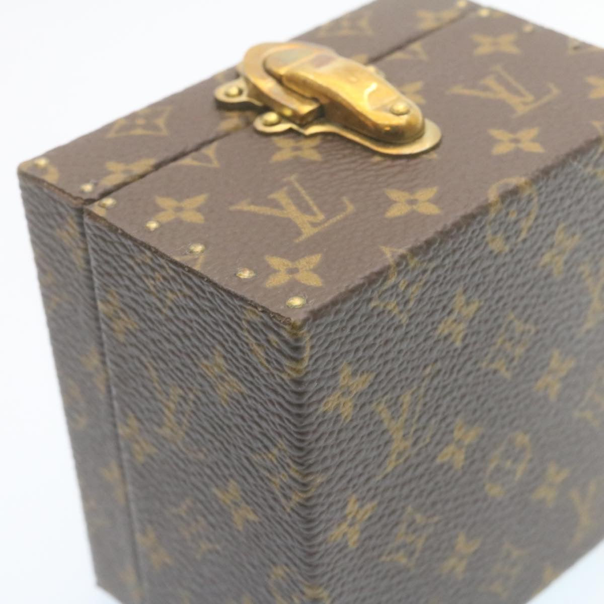 LOUIS VUITTON Monogram Eccrine Declaration Jewelry Box M21010 LV Auth yk3993