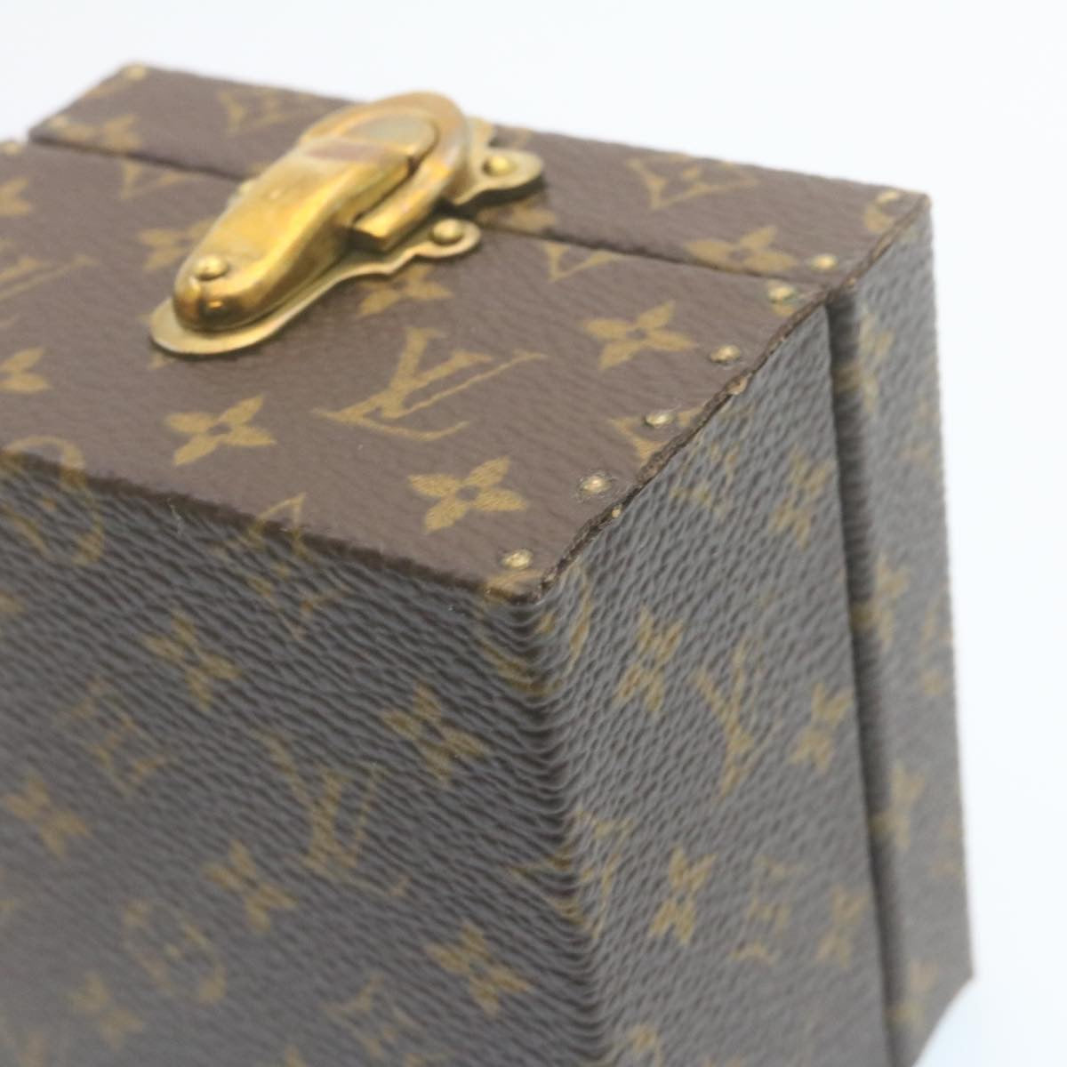 LOUIS VUITTON Monogram Eccrine Declaration Jewelry Box M21010 LV Auth yk3993