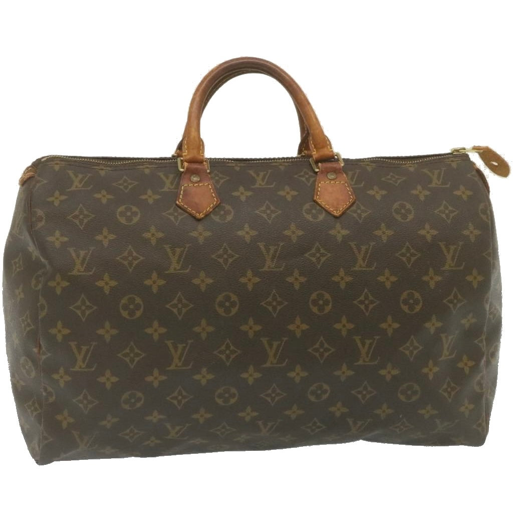 LOUIS VUITTON Monogram Speedy 40 Hand Bag M41522 LV Auth yk4013