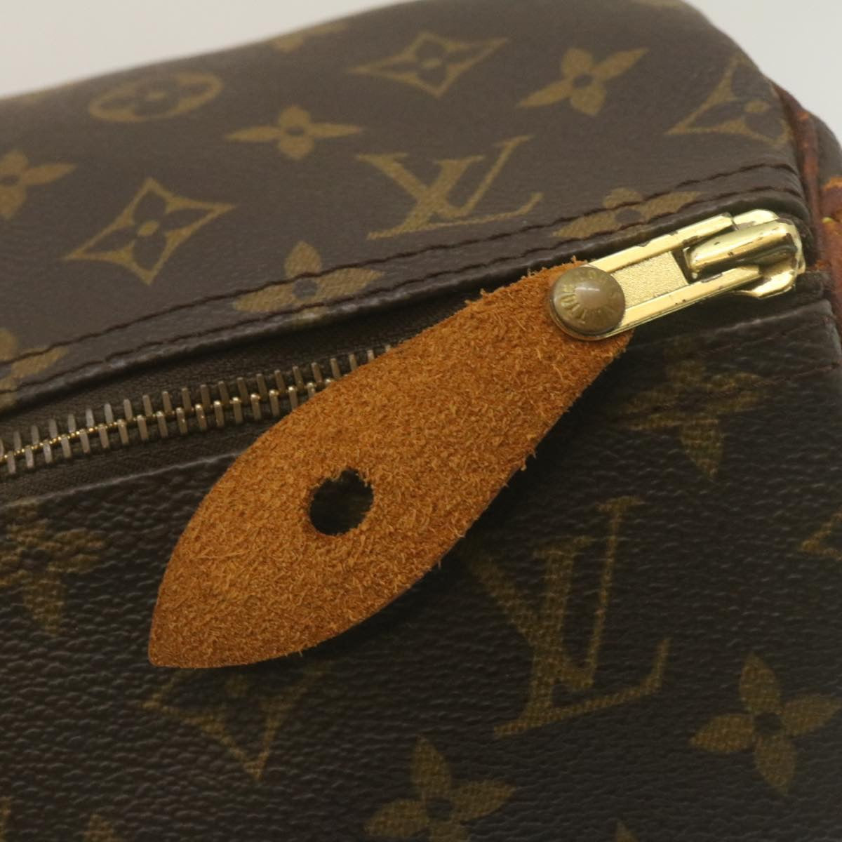 LOUIS VUITTON Monogram Speedy 40 Hand Bag M41522 LV Auth yk4013