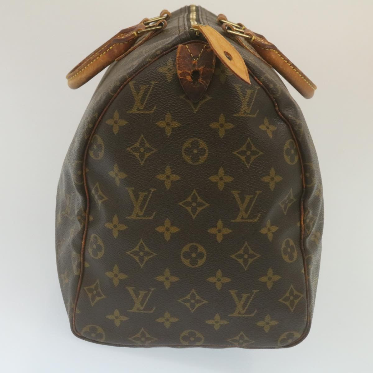 LOUIS VUITTON Monogram Speedy 40 Hand Bag M41522 LV Auth yk4013