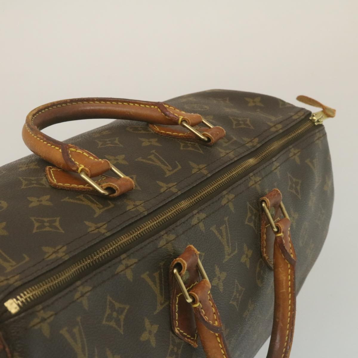 LOUIS VUITTON Monogram Speedy 40 Hand Bag M41522 LV Auth yk4013