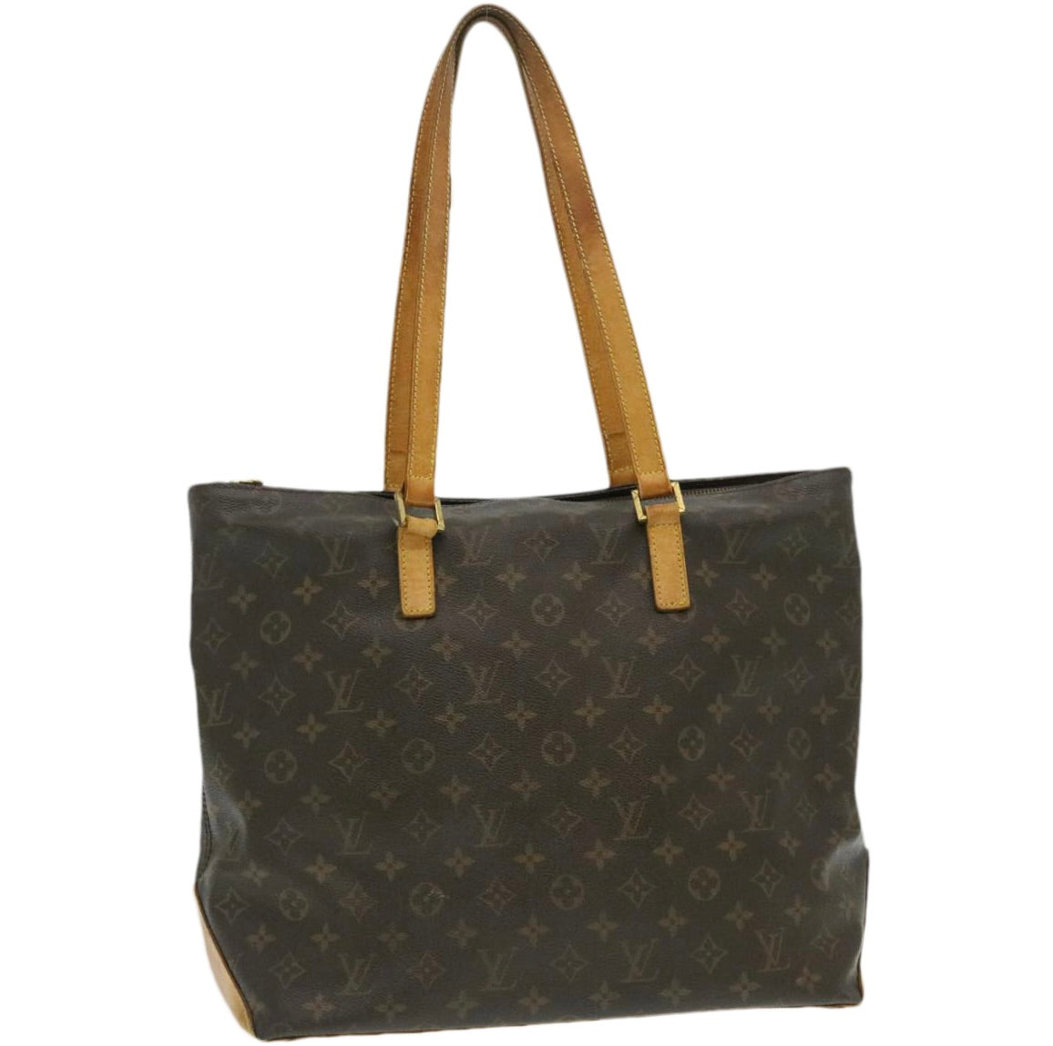 LOUIS VUITTON Monogram Cabas Mezzo Tote Bag M51151 LV Auth yk4025