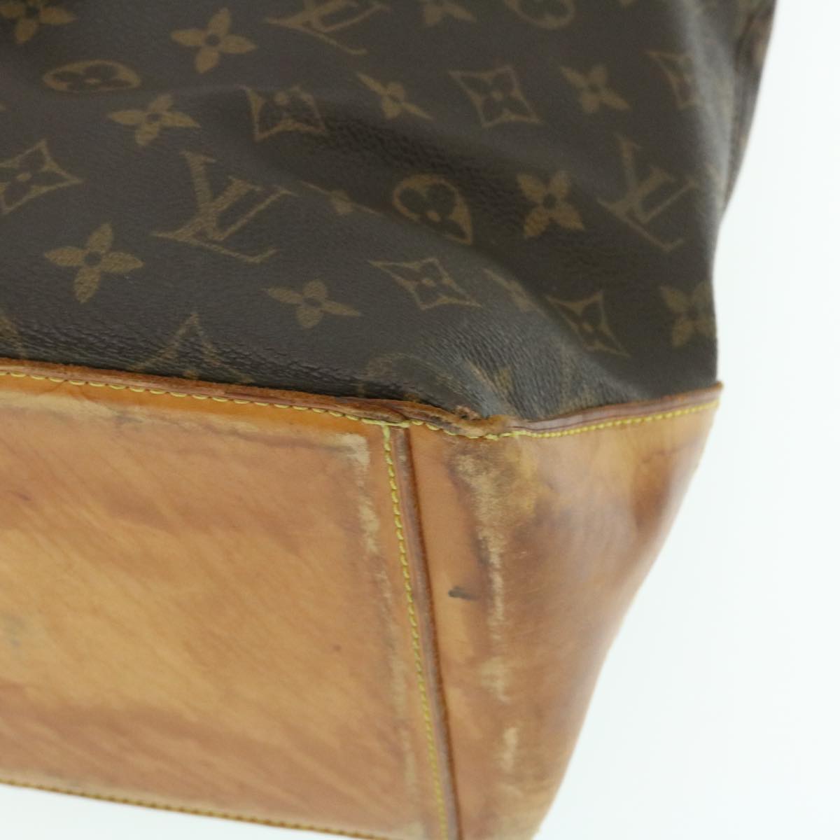 LOUIS VUITTON Monogram Cabas Mezzo Tote Bag M51151 LV Auth yk4025