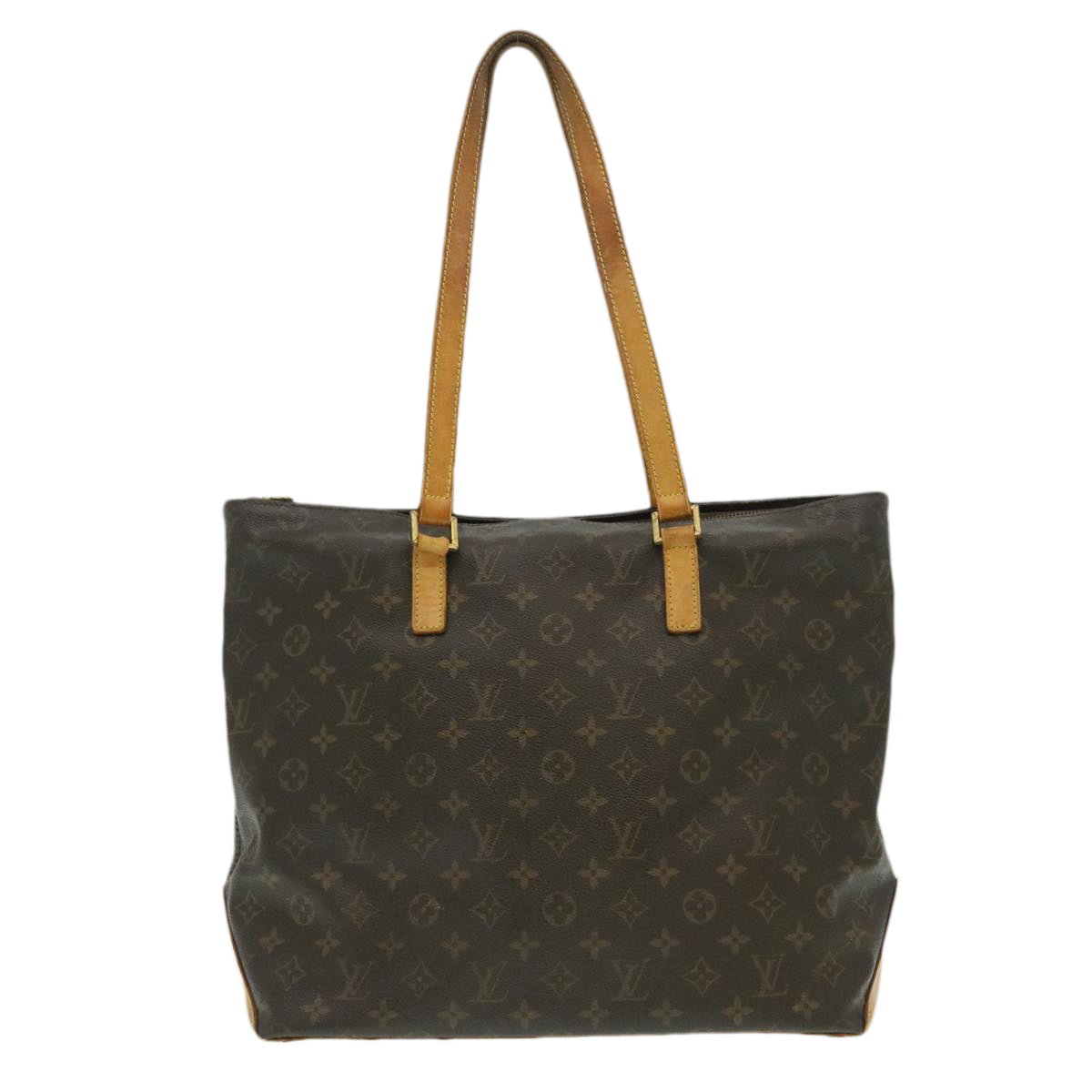 LOUIS VUITTON Monogram Cabas Mezzo Tote Bag M51151 LV Auth yk4025