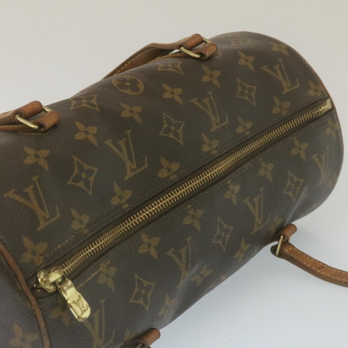 LOUIS VUITTON Monogram Papillon 30 Hand Bag M51385 LV Auth yk4026