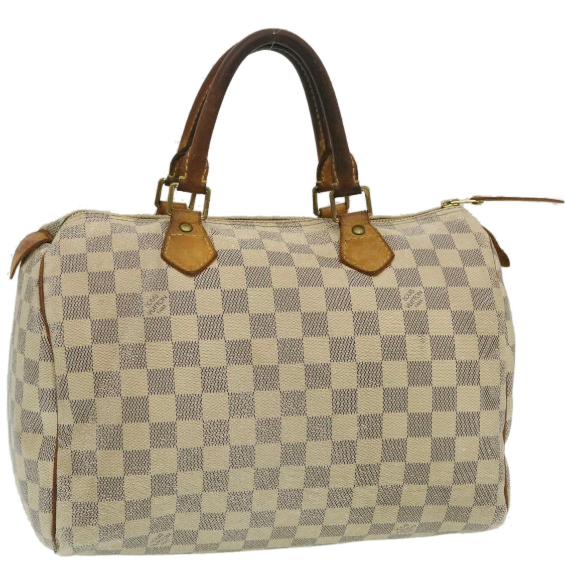 LOUIS VUITTON Damier Azur Speedy 30 Hand Bag N41533 LV Auth yk4090