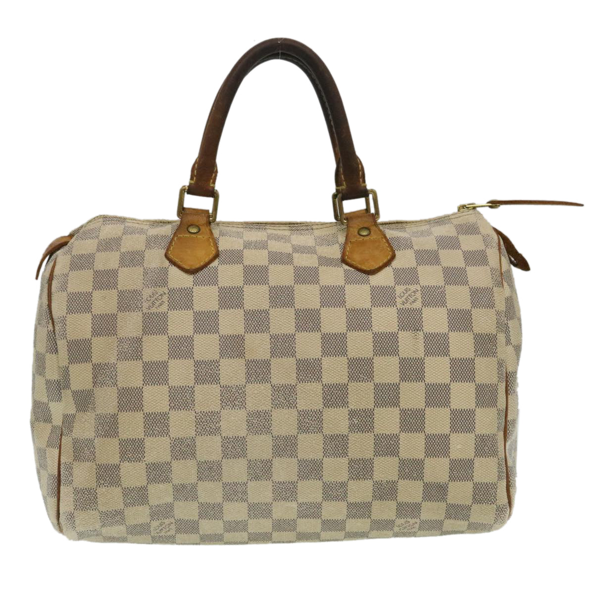 LOUIS VUITTON Damier Azur Speedy 30 Hand Bag N41533 LV Auth yk4090