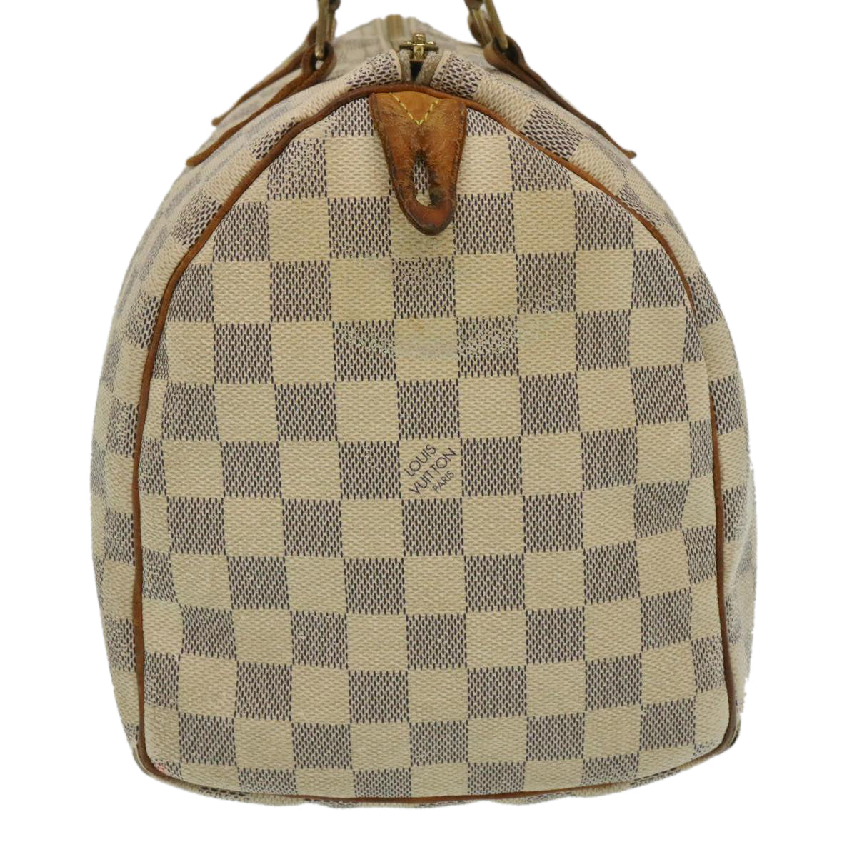 LOUIS VUITTON Damier Azur Speedy 30 Hand Bag N41533 LV Auth yk4090