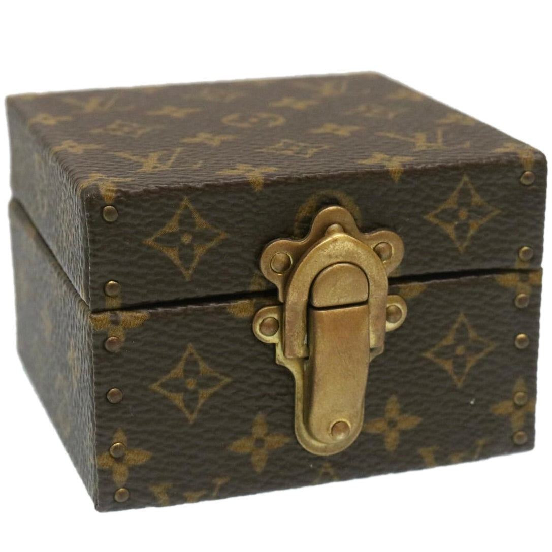 LOUIS VUITTON Monogram Eccrine Declaration Jewelry Box M21010 LV Auth yk4117