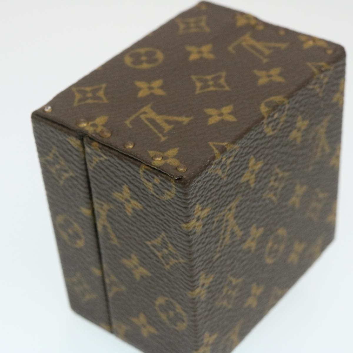 LOUIS VUITTON Monogram Eccrine Declaration Jewelry Box M21010 LV Auth yk4117