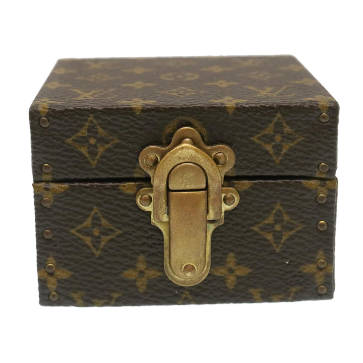 LOUIS VUITTON Monogram Eccrine Declaration Jewelry Box M21010 LV Auth yk4117