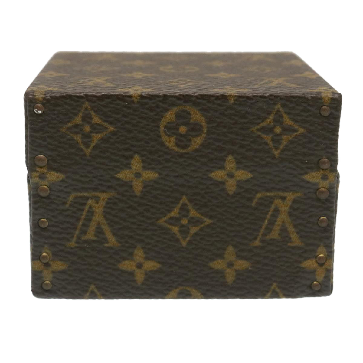 LOUIS VUITTON Monogram Eccrine Declaration Jewelry Box M21010 LV Auth yk4117