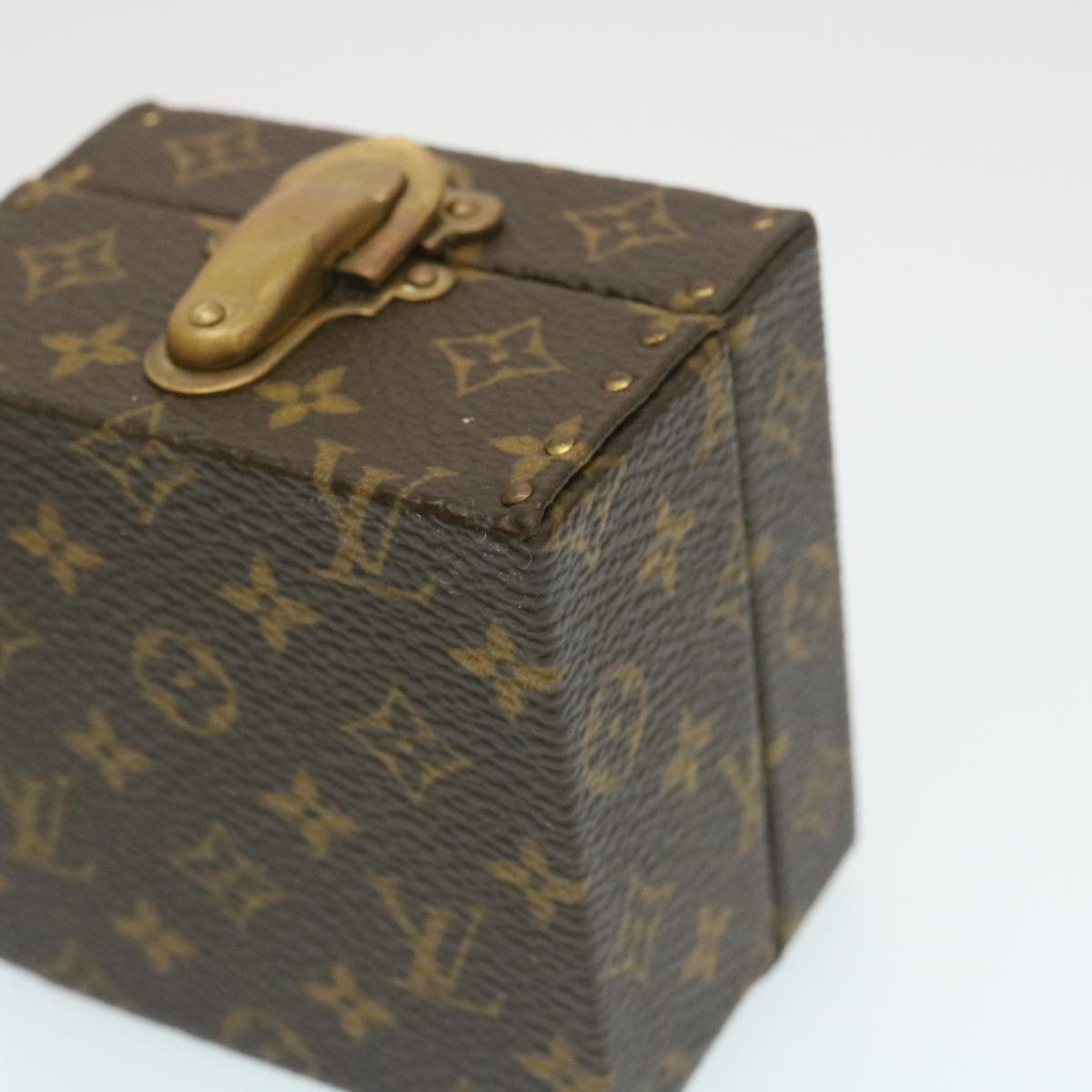 LOUIS VUITTON Monogram Eccrine Declaration Jewelry Box M21010 LV Auth yk4117