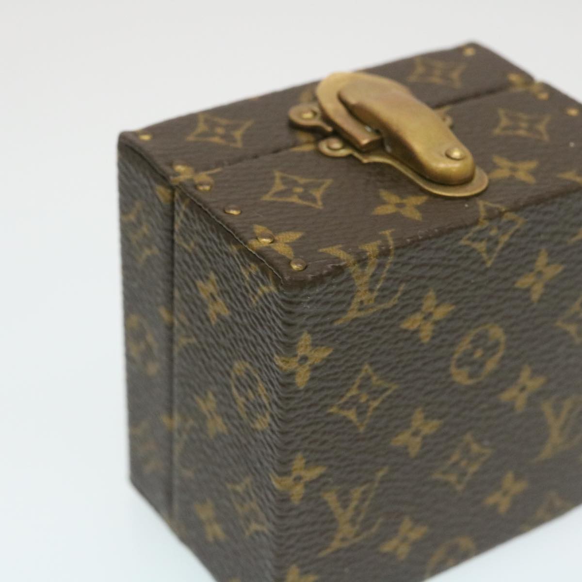 LOUIS VUITTON Monogram Eccrine Declaration Jewelry Box M21010 LV Auth yk4117