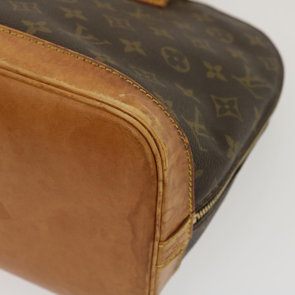 LOUIS VUITTON Monogram Alma Hand Bag M51130 LV Auth yk4179