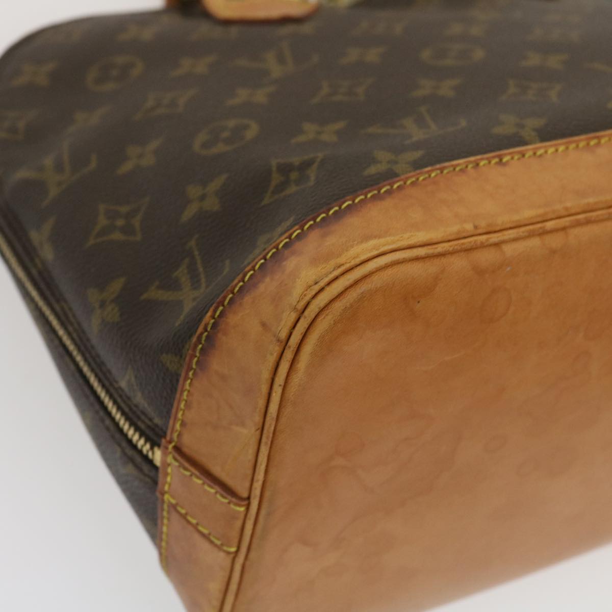 LOUIS VUITTON Monogram Alma Hand Bag M51130 LV Auth yk4179