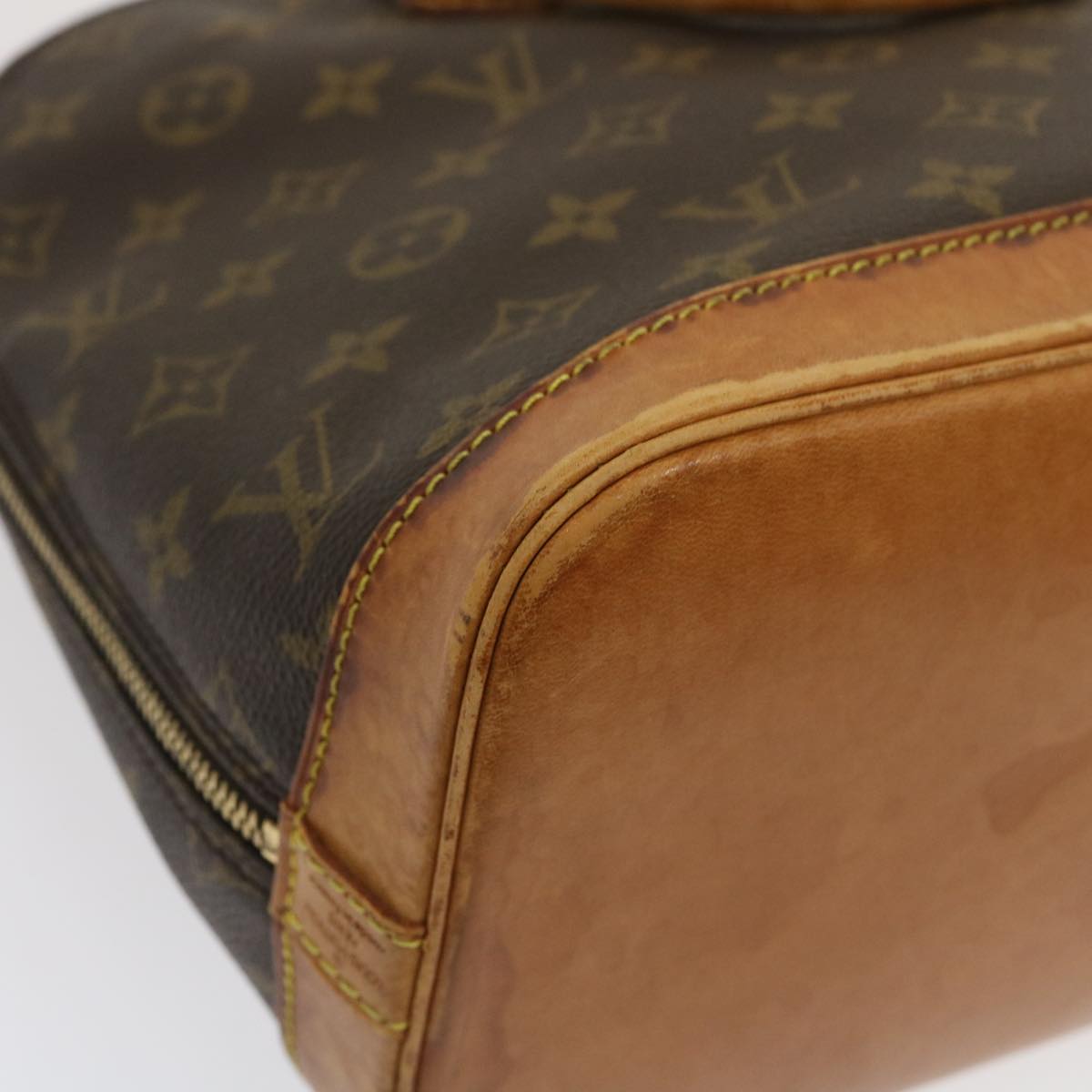 LOUIS VUITTON Monogram Alma Hand Bag M51130 LV Auth yk4179