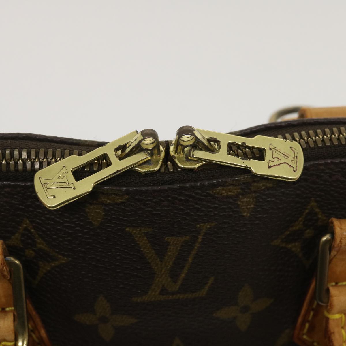 LOUIS VUITTON Monogram Alma Hand Bag M51130 LV Auth yk4179